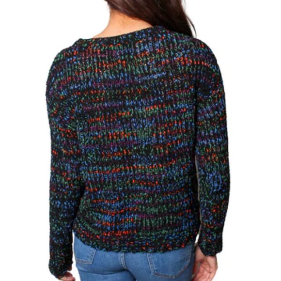 NWT! Blush & Bloom Chenille Confetti Crewneck Sweater - Picture 2 of 4